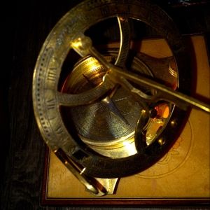 West London marine working sundial compass